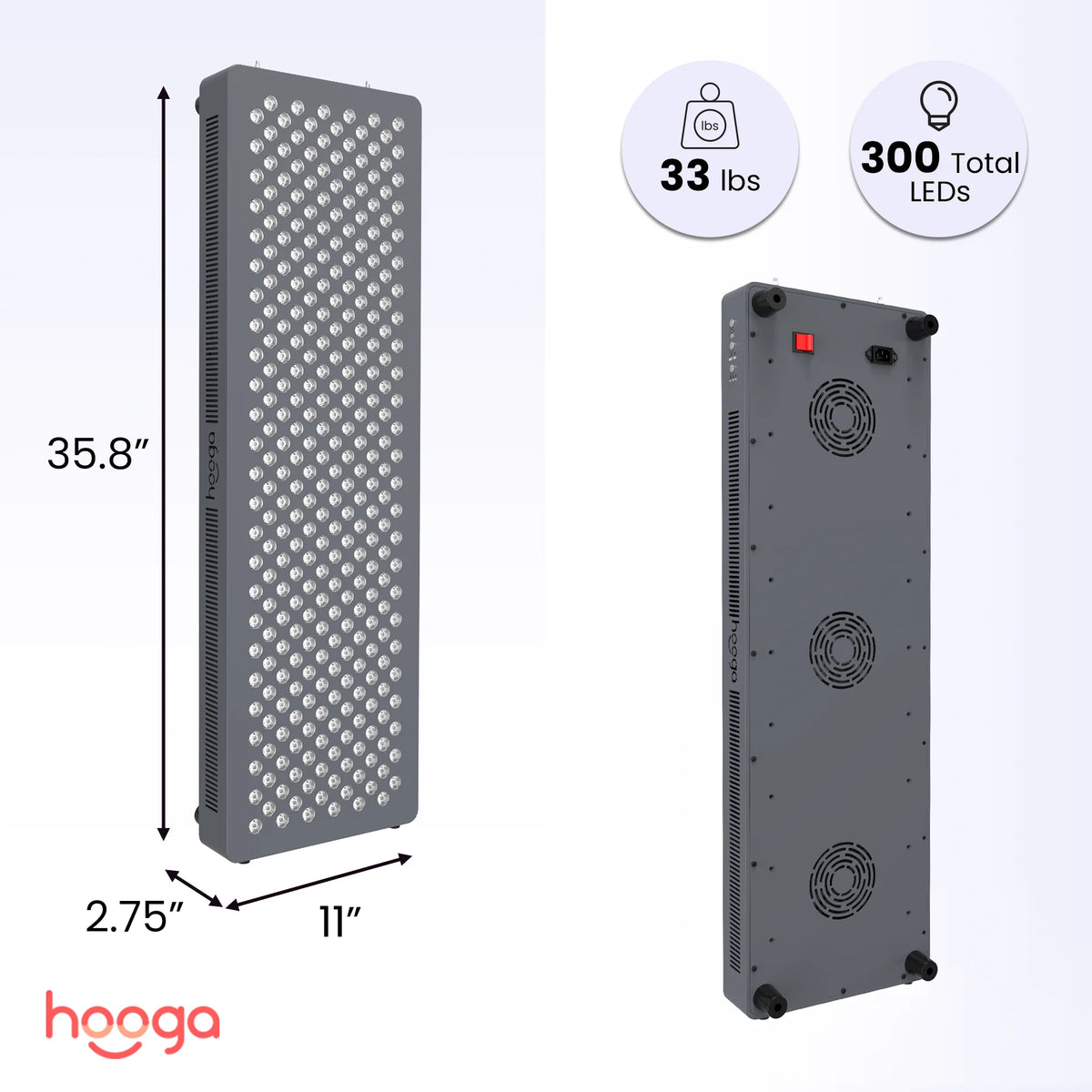 HOOGA HG1500 Red Light Panel