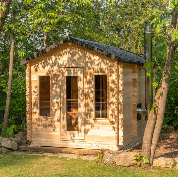 Electric CT Georgian Cabin Sauna with Changeroom