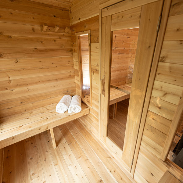 Electric CT Georgian Cabin Sauna with Changeroom