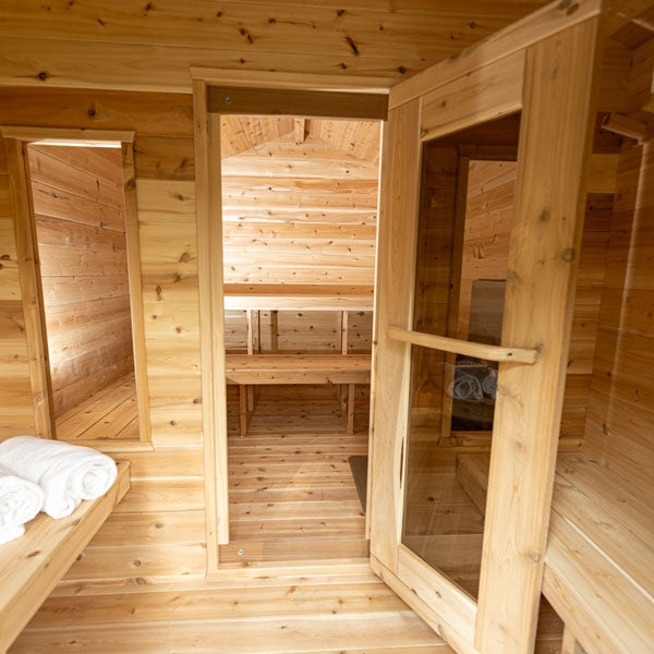 Electric CT Georgian Cabin Sauna with Changeroom