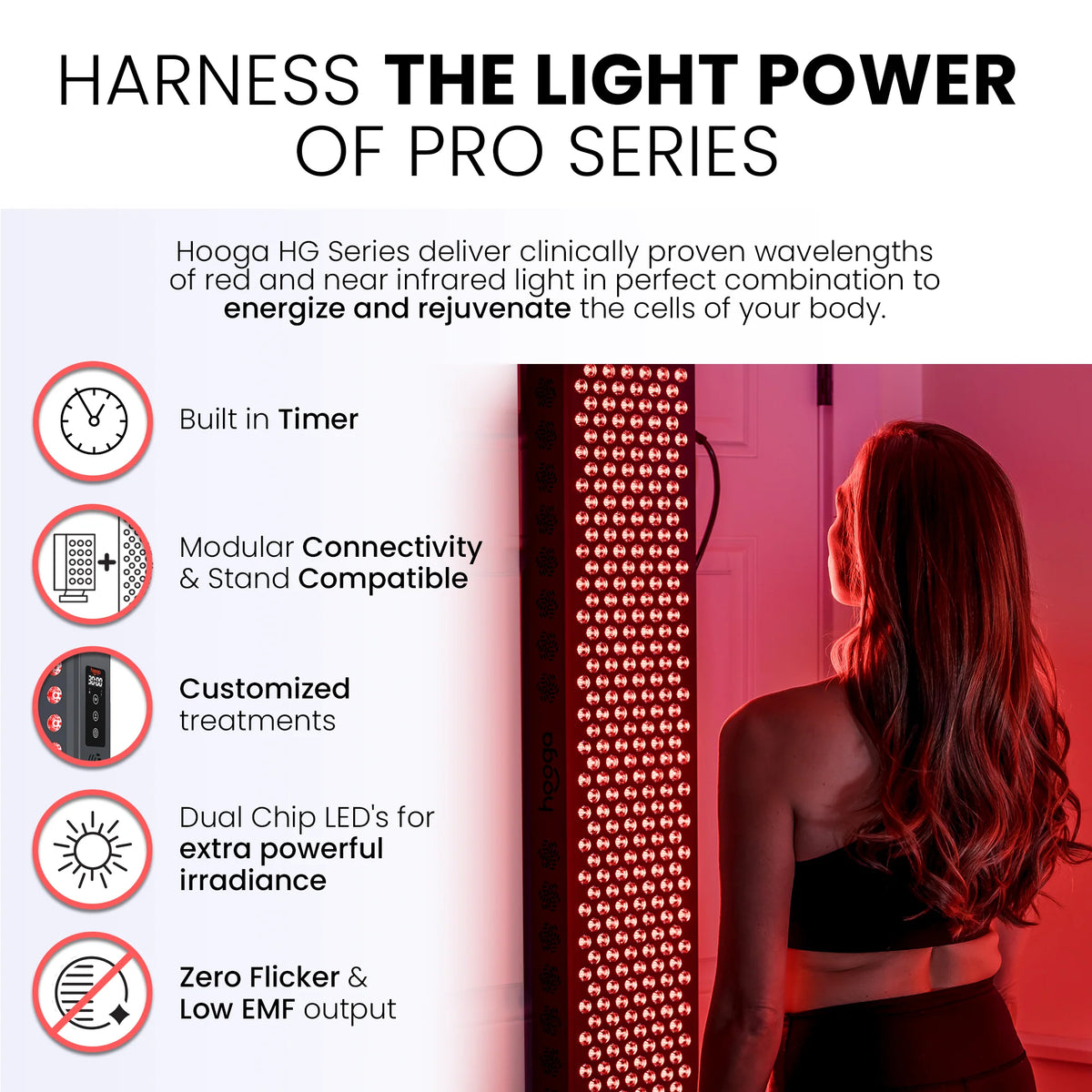 HOOGA PRO1500 Red Light Panel